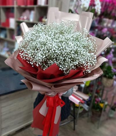 Букет цветов из: Гипсофила в Раменском