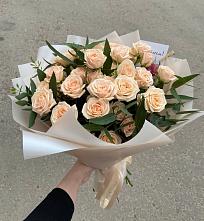 Букет Кремовые розы Латте #REPLACE_PRED# Раменском