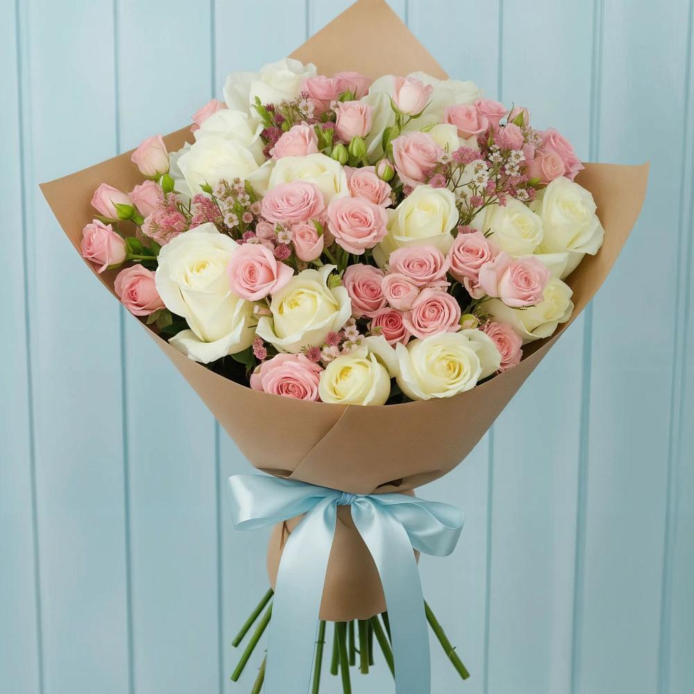 Букет цветов из: Розы в Раменском