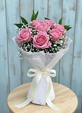 Букет цветов из:  Розы в Раменском