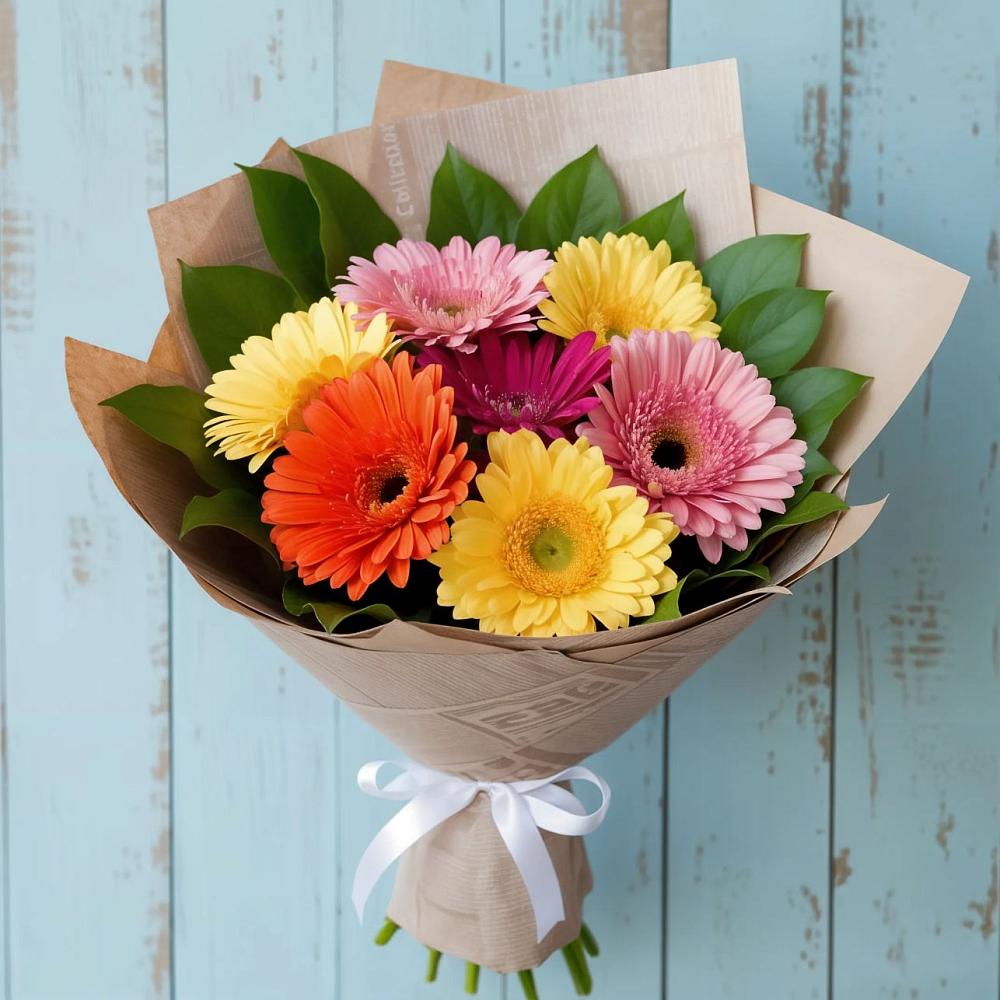Букет цветов из: Герберы в Раменском