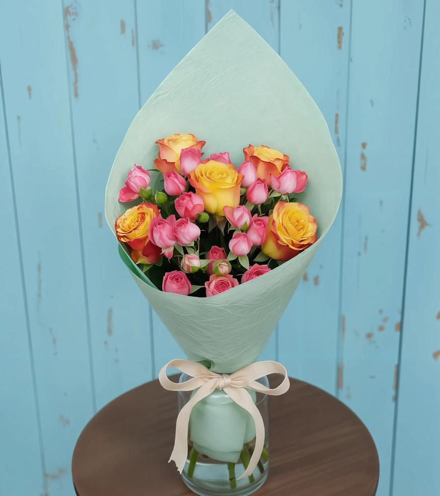 Букет цветов из: Розы в Раменском