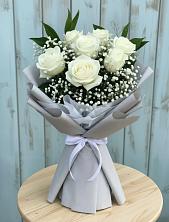 Букет цветов из:  Розы в Раменском