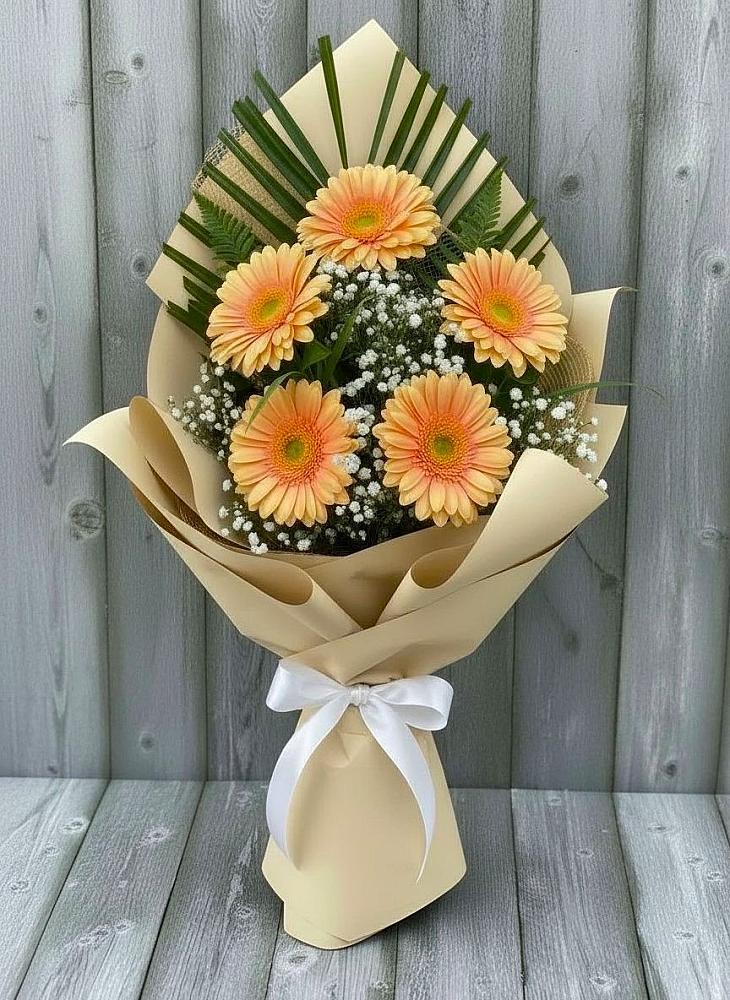 Букет цветов из: Герберы в Раменском