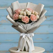 Букет цветов из:  Розы в Раменском