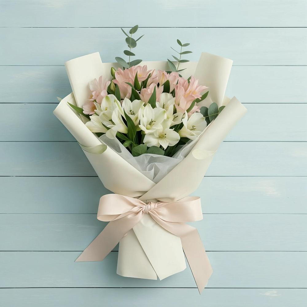 Букет цветов из: Альстромерии в Раменском