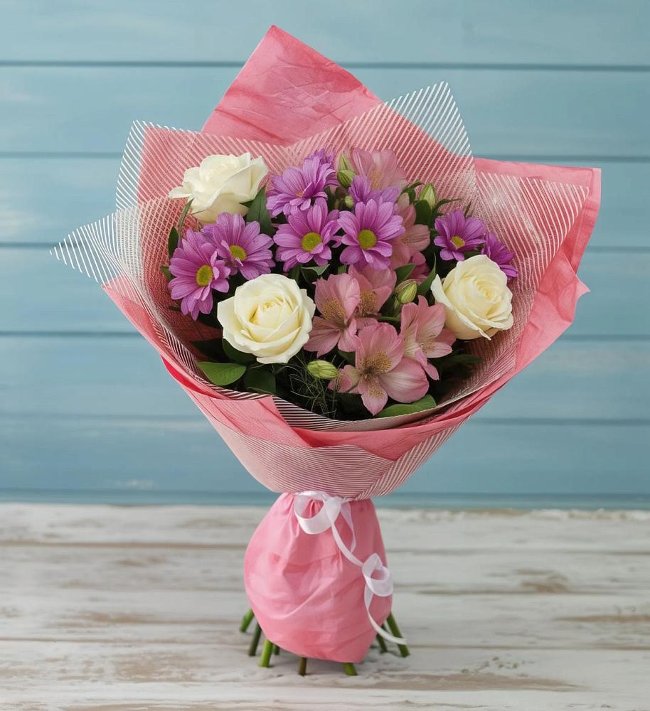 Букет цветов из: Герберы в Раменском