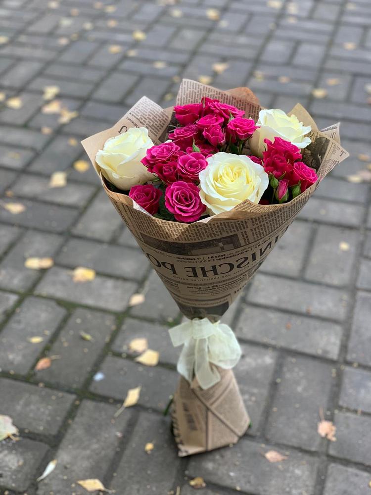 Букет цветов из: Розы в Раменском