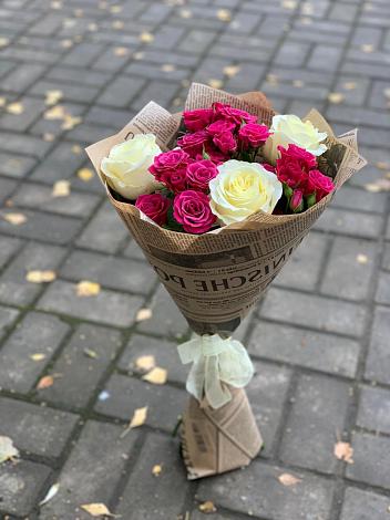 Букет цветов из: Розы в Раменском