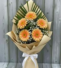 Букет цветов из:  Герберы #REPLACE_PRED# Раменском