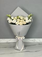 Букет цветов из:  Розы и Лизиантусы #REPLACE_PRED# Раменском